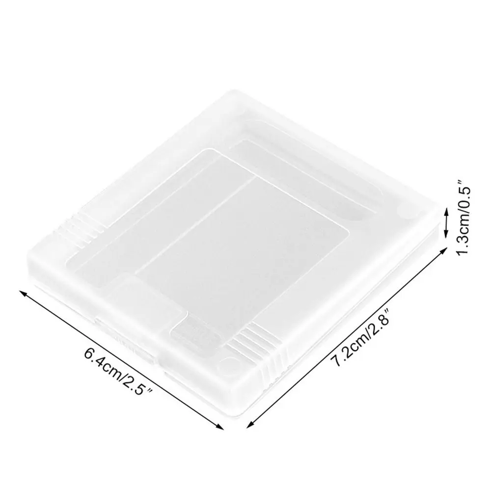2PCS Plastic Game Cartridge Case Clear Hard Shell Gaming Card Box Anti-Dust Scratch-Resistant for GameBoy Color GB GBC GBP view 6