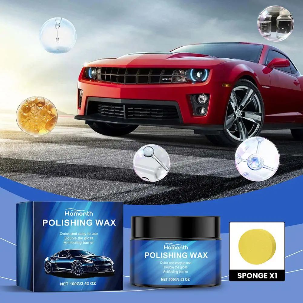 

Car Polish Car Wax Crystal Plating Hard Glossy Wax Polishing Surface Covering Layer Coating Formula Waterproof Film Paint W E6J3