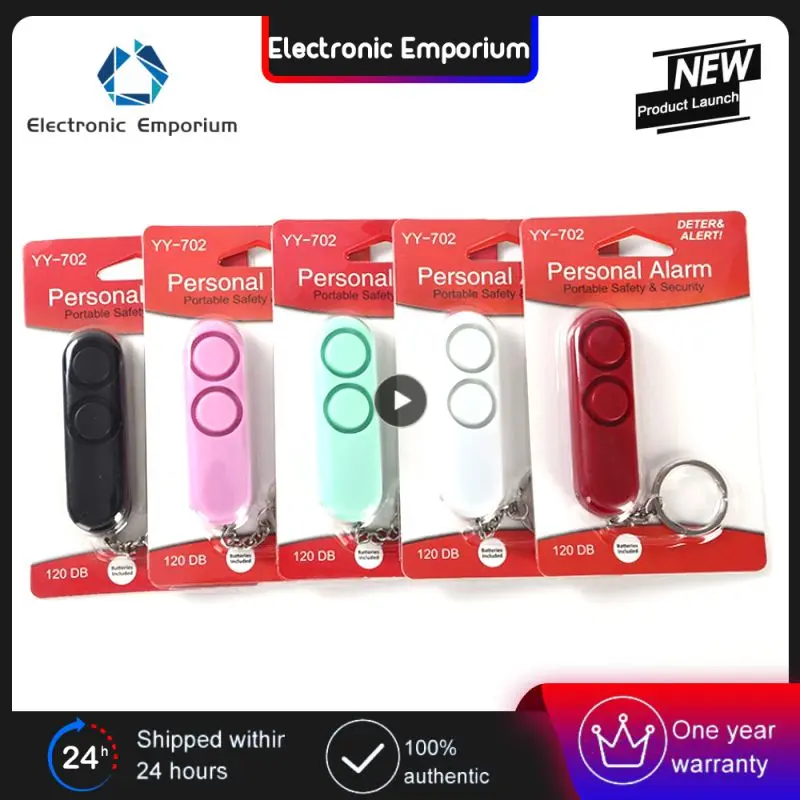 Hand-held Fashionable Dual Horn Design Anti-lost Function Emergency Alarm Easy To Carry Compact And Portable Anti-lost Device