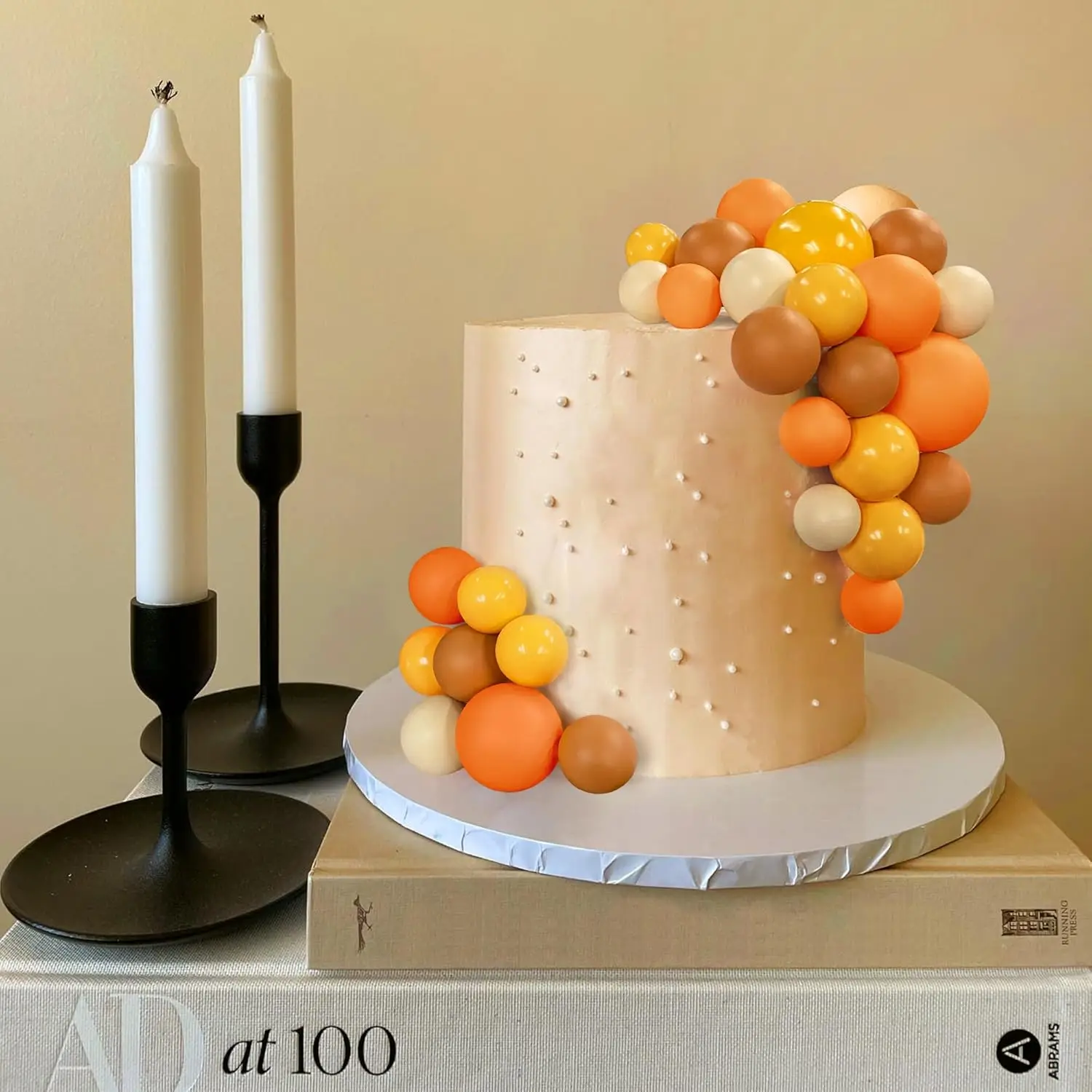 32 Stück Ball kuchen Picks bunte kugelförmige Kuchen deckel Perlen kugeln Cupcake Kuchen einsatz Topper für Geburtstags feier Hochzeits dekor – Detail 34