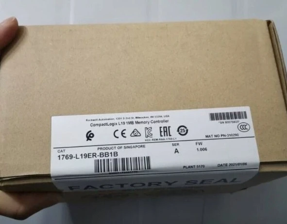 

Brand New 1769-L19ER-BB1B 1MB Memory Controller Fast delivery