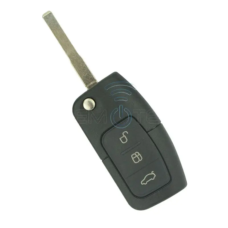 Remtekey-llave inteligente 3M5T15K601AB, 3 botones, Chip ID63 de 433 Mhz, para Ford b-max, Fiesta, Focus, Galaxy Kuga, s-max, 2008, 2009, 2010,