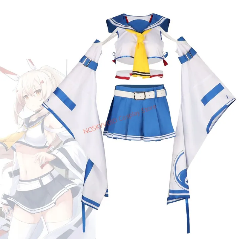 

Azur Lane IJN Ayanami Cosplay Costume Women's Sailor Uniform ACG Exhibition Girl's JK Uniforms Carnival Party Moe-style Seifuku