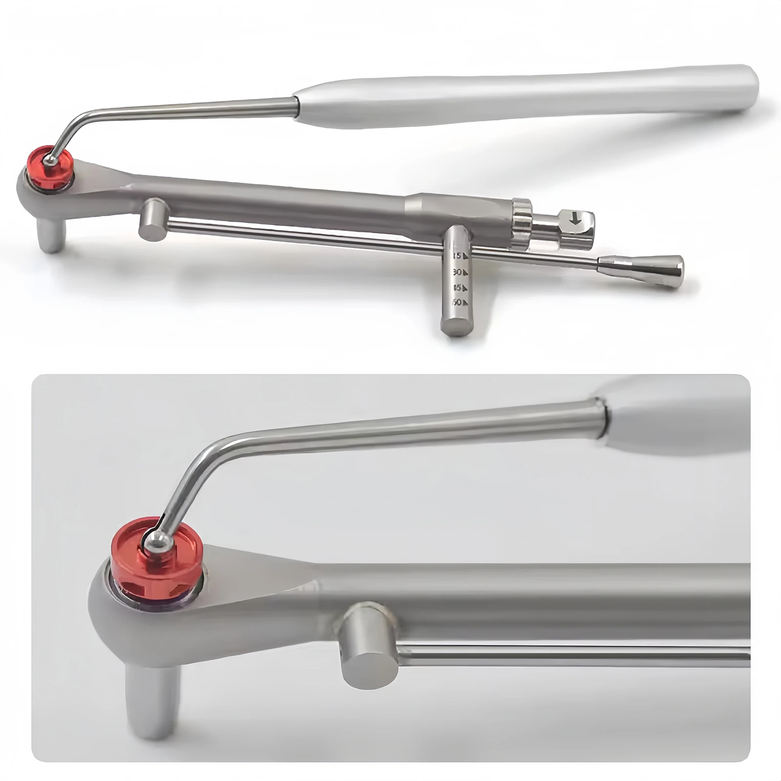 

Dental Implant Repair Kit with 14 Screwdrivers Torque Wrench & Carrying Device for Implant Prosthetics