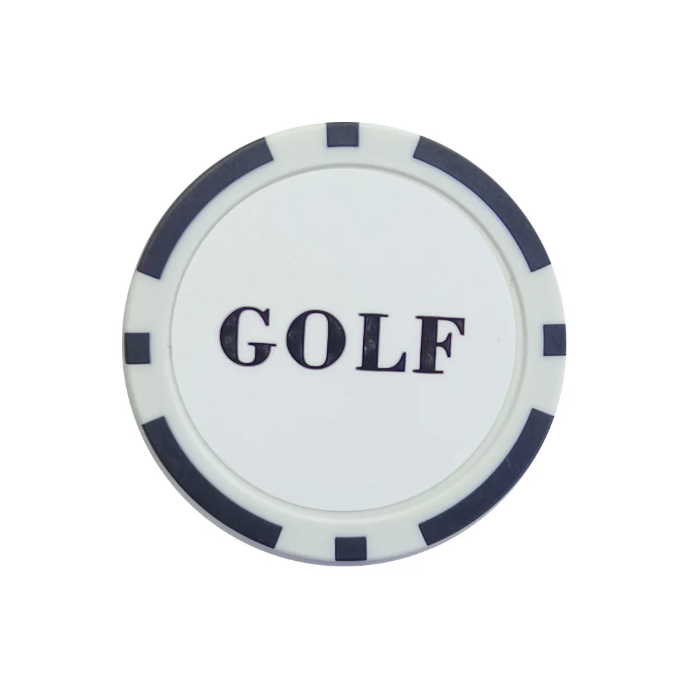 10Pcs Golf Ball Marker With Golf Hat Clip Tool 8 Colors Golf Marker Chips Outdoor Golf Accessories Game Gift 