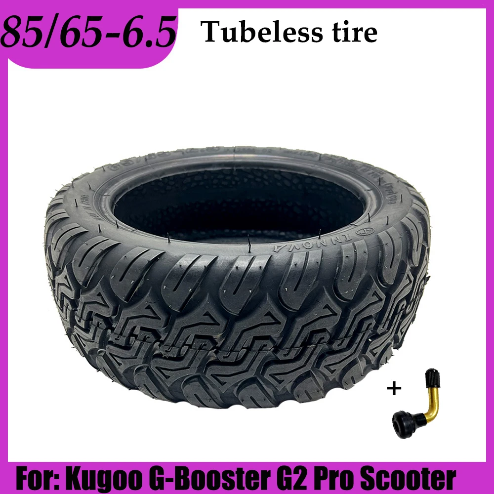 INNOVA 85/65-6.5 Tubeless Tyre for Kugoo G-Booster G2 Pro Electric Scooter Front and Rear Wheel Wear-resistant Vacuum Tyre