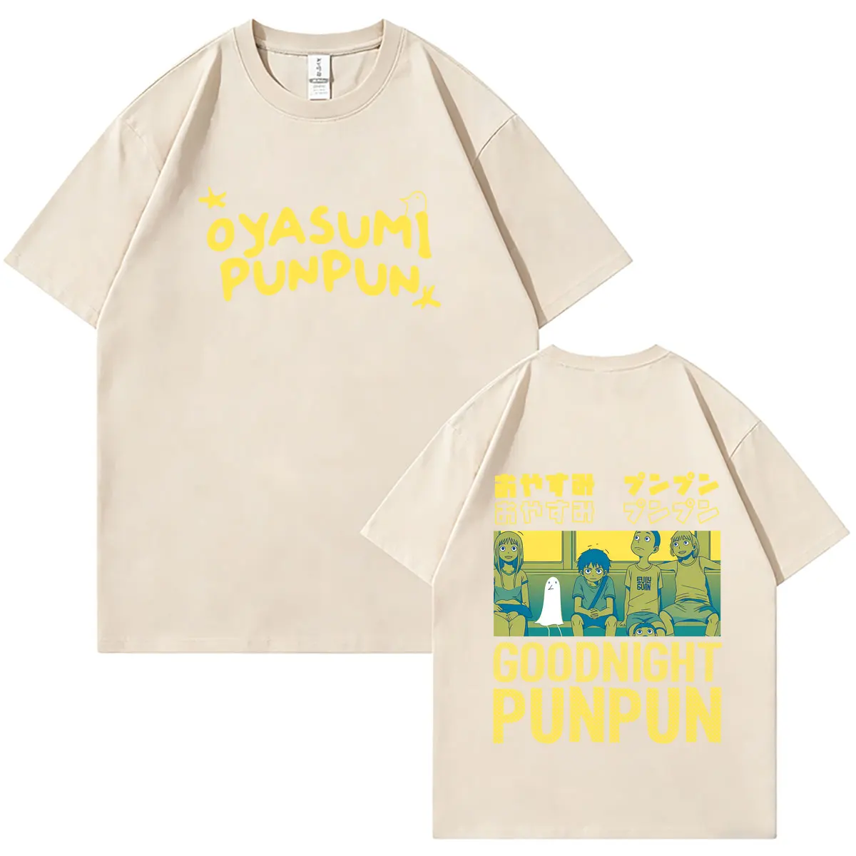 Anime Goodnight Punpun T Shirts Oyasumi Punpun Merch T-shirt Summer Men Women Cartoon Manga Oversized Tshirt Male Vintage Tops