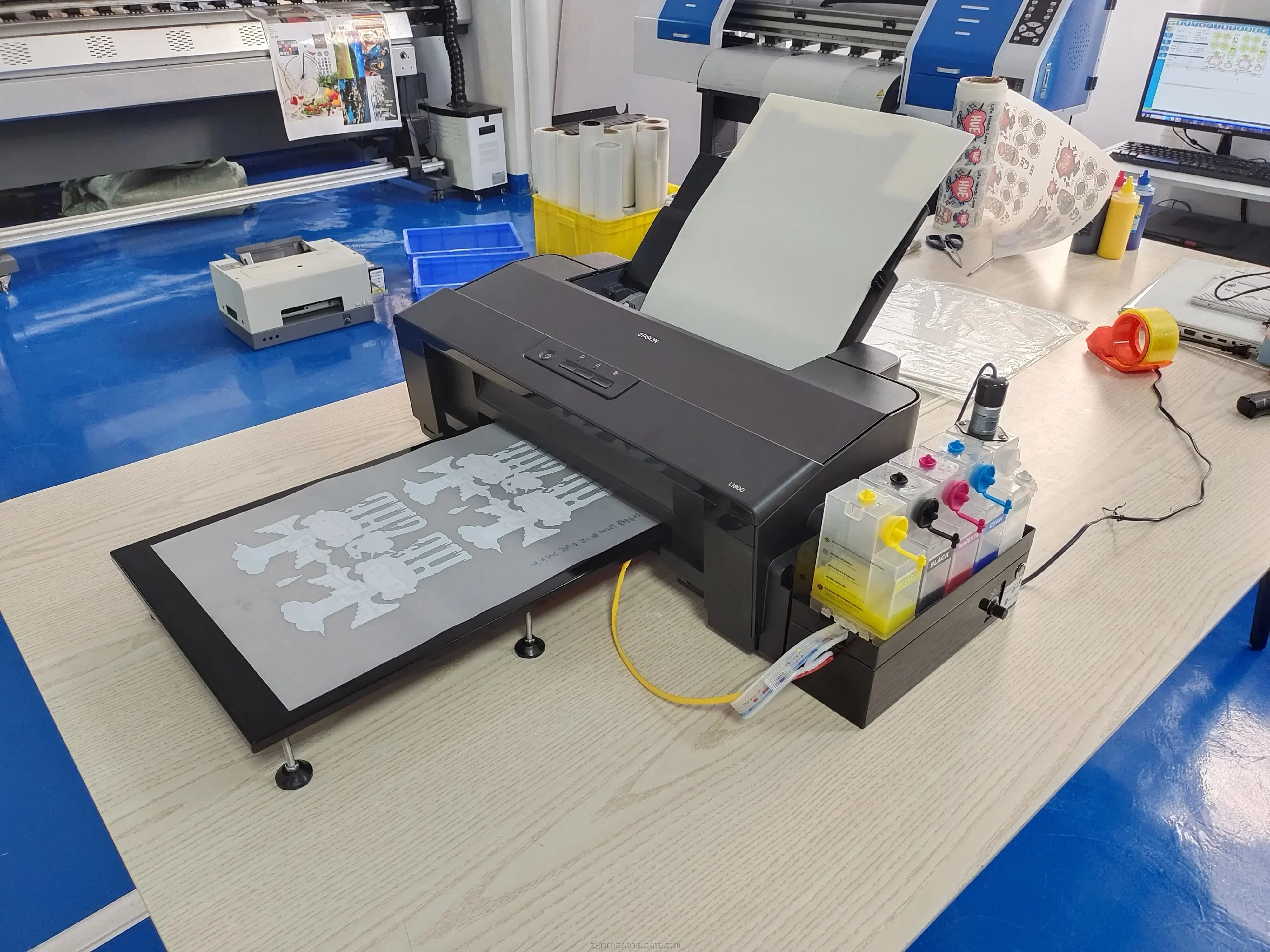 A3 dtf inkjet machine L1800 economical DTF printer direct print to garment