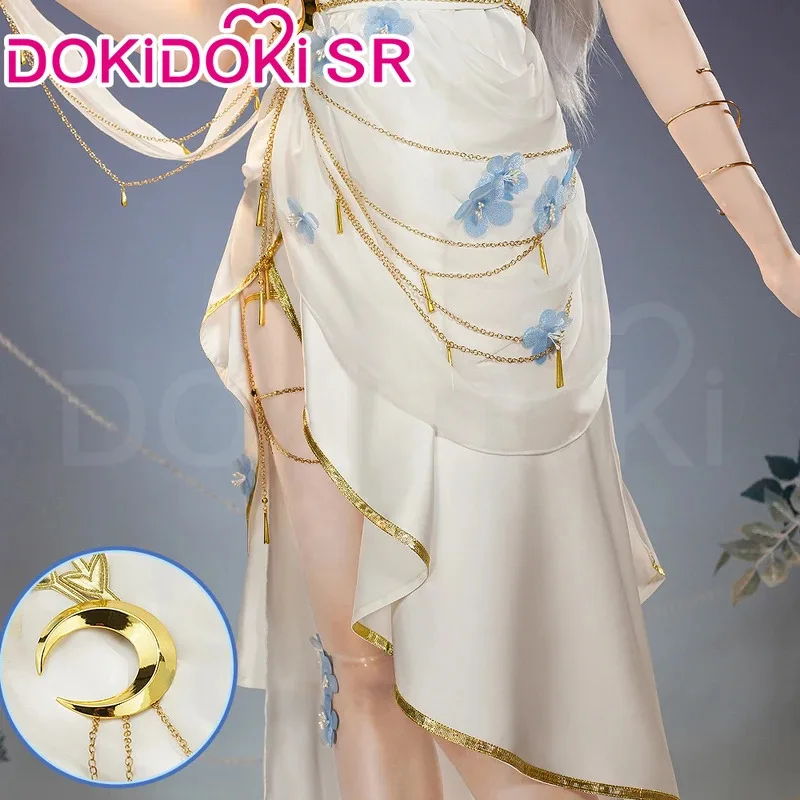 QQ28LQIN STOCK أزياء Doujin التأثيرية أنيمي: ما وراء نهاية الرحلة DokiDoki-SR فستان الساحرة النسائية Frieren Oracle W