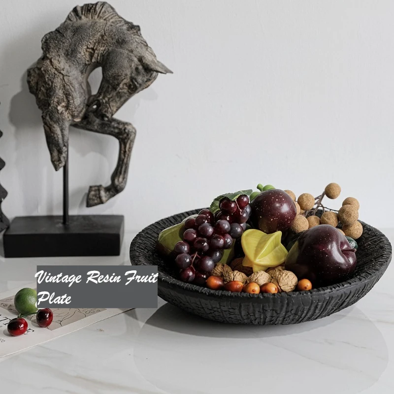 vintage-resin-fruit-plate-elegant-decorative-bowl-for-living-room-dining-room-bar-home-ornament