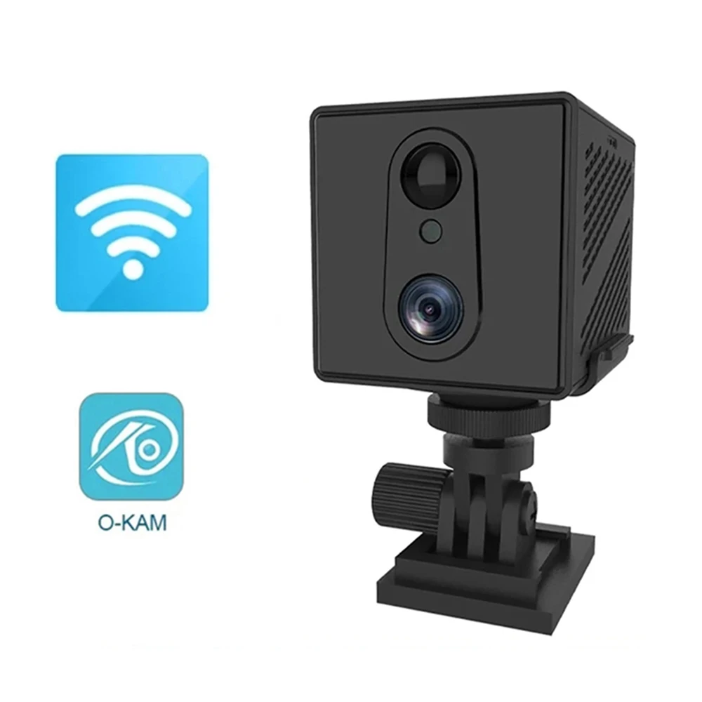 Mini 4G Beveiligingscamera Sim-kaart WiFi Ultra HD Bewakingscamera 3000 mAh Batterij Low Power Voice Intercom CCTV Camcorder - afbeelding 1