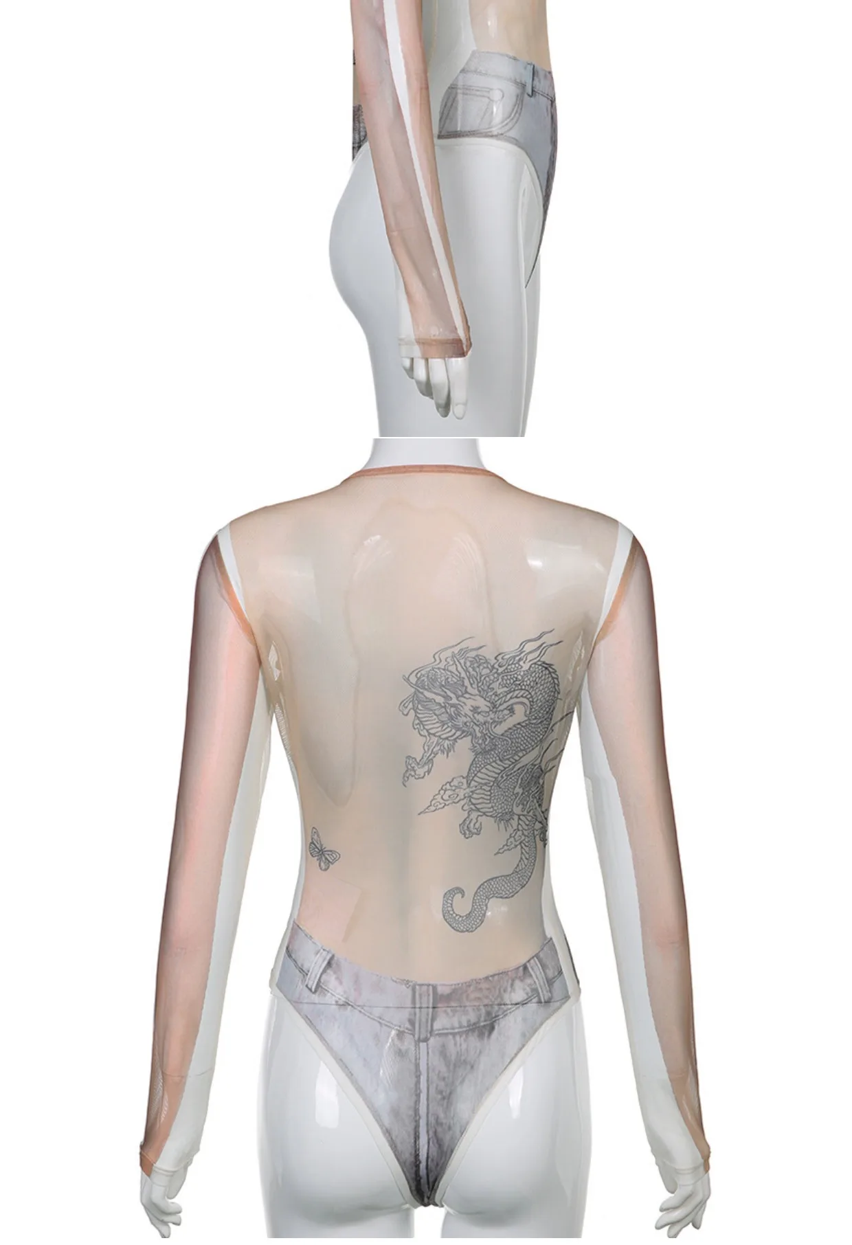 Body coréen pour femmes, asymétrique, détachable, élégance, Bandage, fermeture éclair sur le devant, en Nylon, sans manches, cintré, Slim, taille haute, tendance