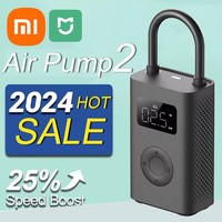 Xiaomi Mijia Air Pump 2 Portable Universal Electric Air Compressor Treasure 150PSI LED Multitool Inflator Xiomi For Motorcycle