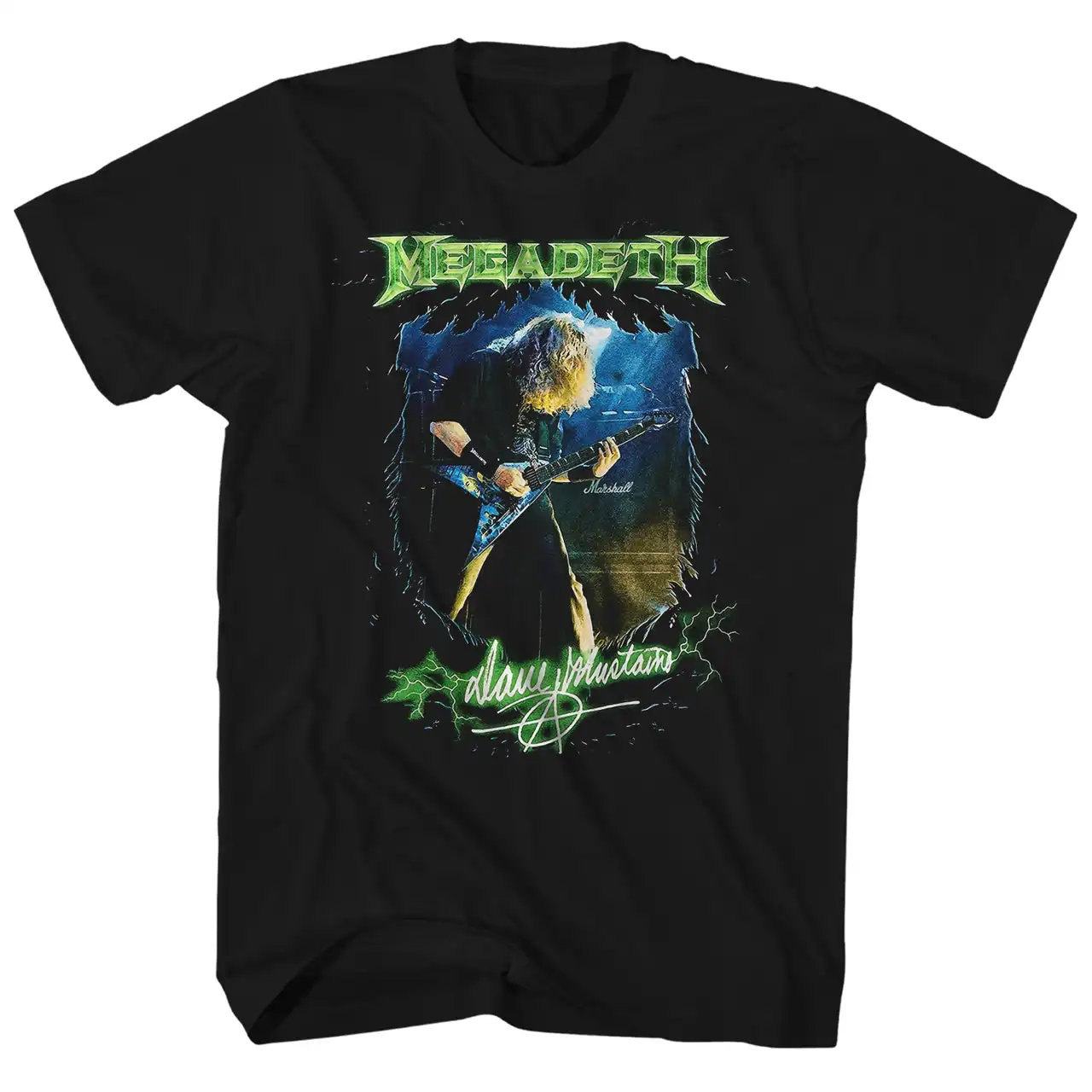 

Megadeth Band Super Heavy Metal Rock Punk Crazy Men's Plus 300g Loose Cotton Unisex T-Shirt