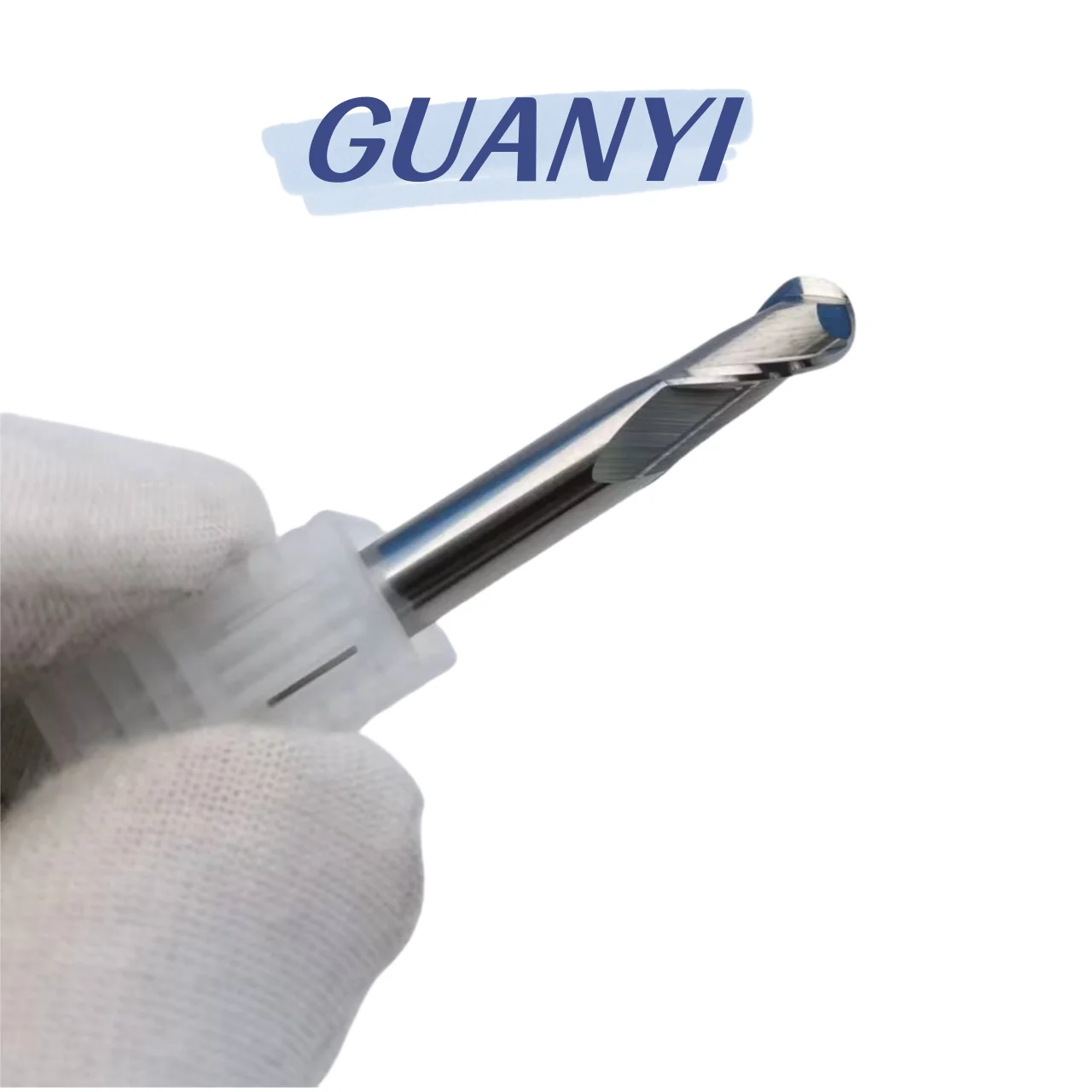 Tungsten Steel Carbide 2F Ball End Milling Cutter CNC Mechanical Machining End Mill High Precision Aluminum Milling Tools