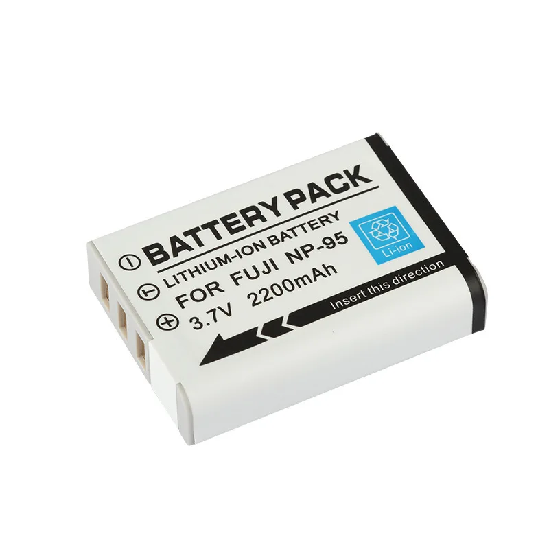 Uaktualnij akumulator litowo-jonowy 2200mAh np-95 NP95 do Fujifilm Finepix F30 F31FD prawdziwy 3D W1 X30 X100 X100T X100LE X100S X-S1