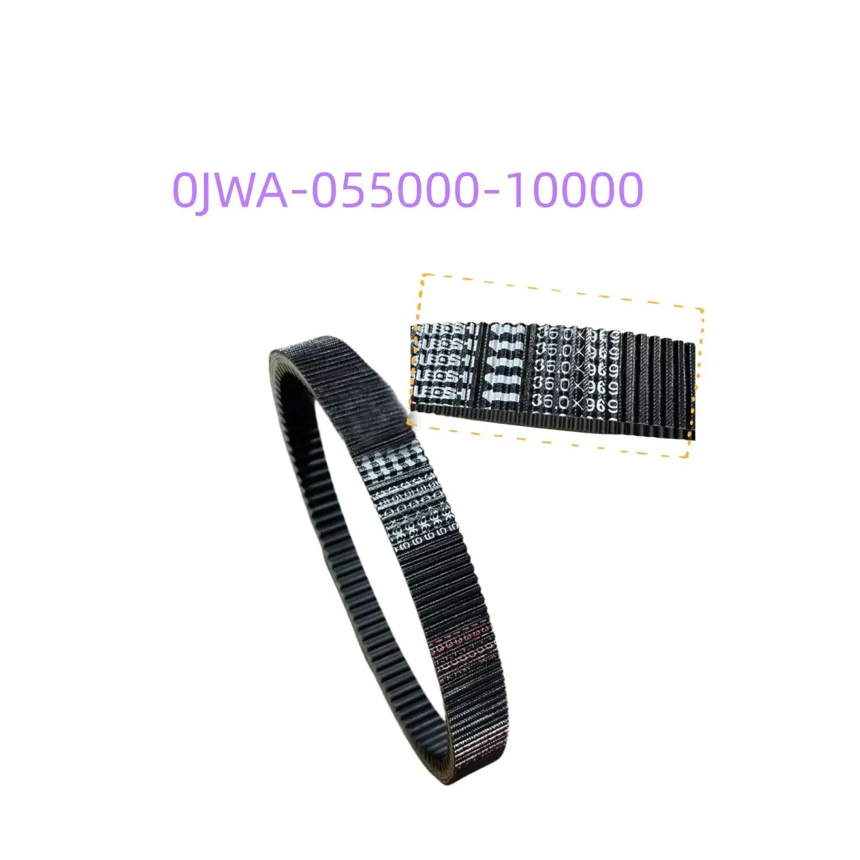 

Original CVT Belt 0JWA-055000-10000 Size of 36.0*969 For CF NEW 800 850 1000 ATV UTV Parts CFORCE ZFORCE