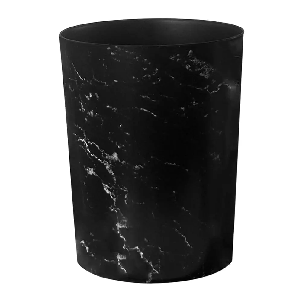 

Маленькая мусорная корзина для ванной комнаты, 2-галлонная корзина для мусора, контейнер для отходов для кухни, ванной, офиса, спальни, общежития