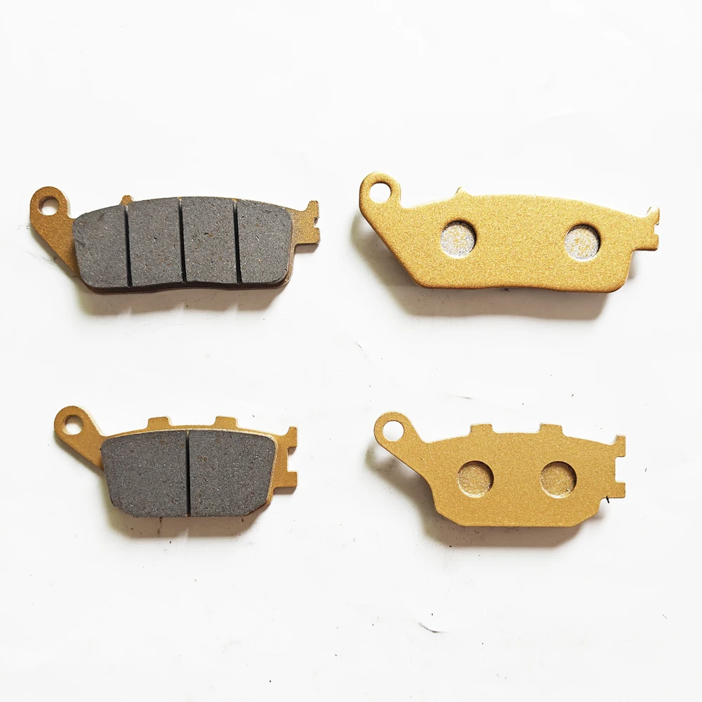 Motorcycle Front Rear Brake Pads for HONDA VT1100C2 Shadow 1100 Sabre 2000 2001 2002 2003 2004 2005 2006 2007