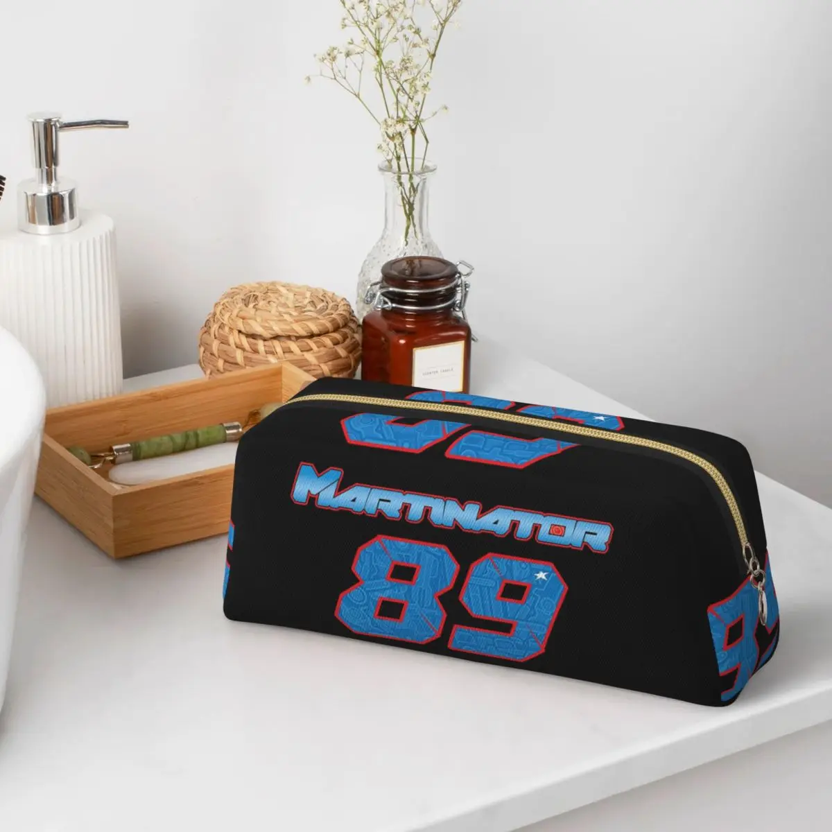 

Jorge Martin Number 89 Pencil Cases for Students School Pen Box Pencil Bag Large Capacity Pencil Pouch Pen Holder