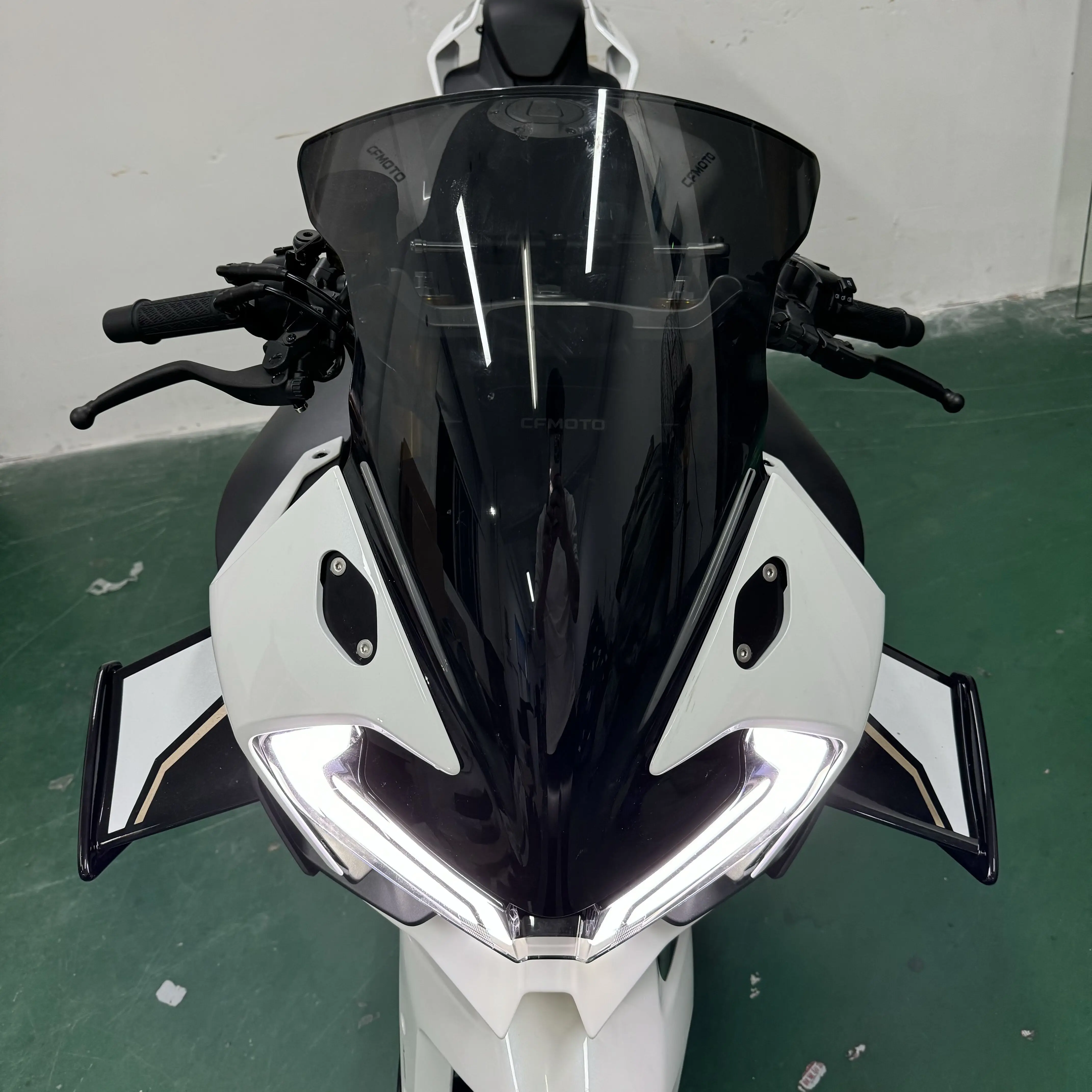 750SR Rear View Mirror Hole Cover Mirror Chassis Code Cap Base Block Fit For CF-MOTO 750SS-S 750SR-S Rearview mirror remove deco