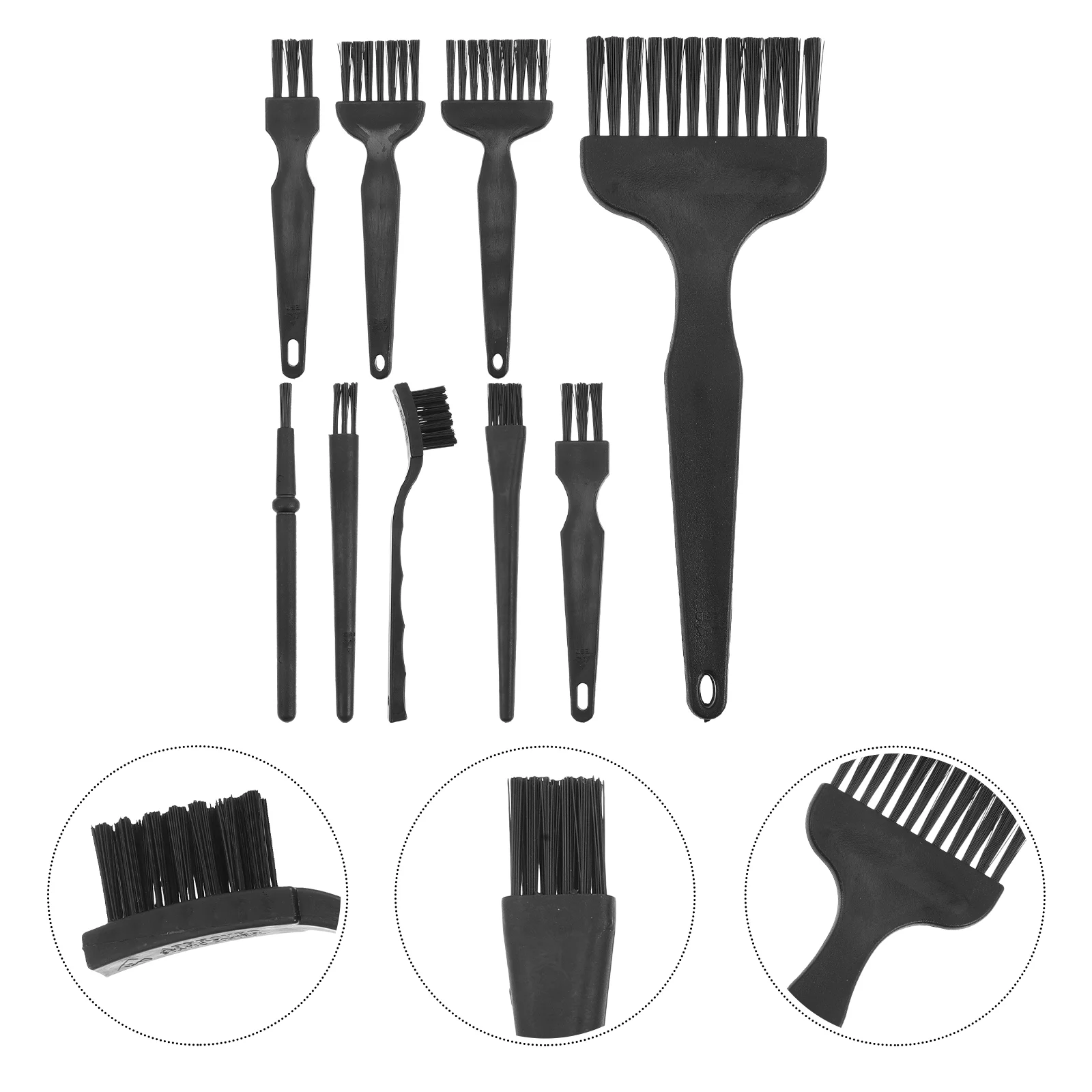 8 Pcs Circuit Board Shaver Cleaning Brush Man Razor Blades for Men Electric Pp Refills Replacement