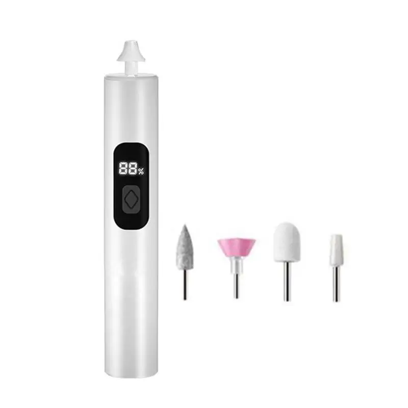 ㉫Professional Manicure Pedicure Kit Cordless Electric Nail File Set Nail Drill Machine Hand Foot Care Tool For Grind Trim Polish