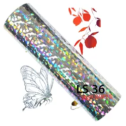 21cm X 120m Minc Hedi Holographic Transfer Foil Hot Stamping Toner Reactive Film By Laser Printer