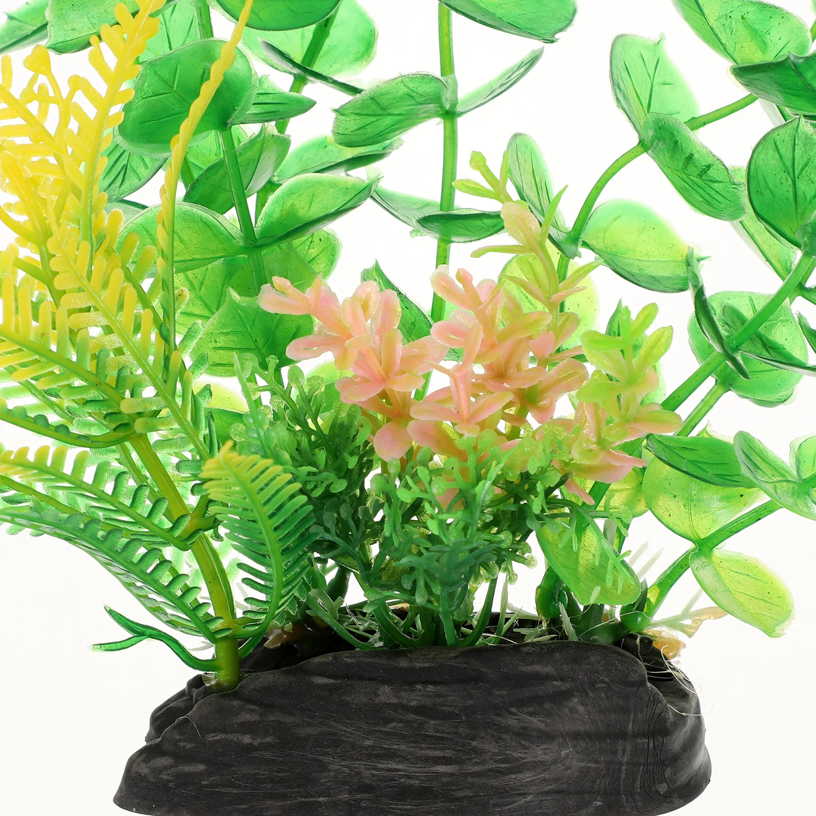 

2Pcs Artificial Aquarium Plant Decorative Faux Fish Tank Grass Replaceable Wear Resistant Aquarium Decor Safe Fish Tank