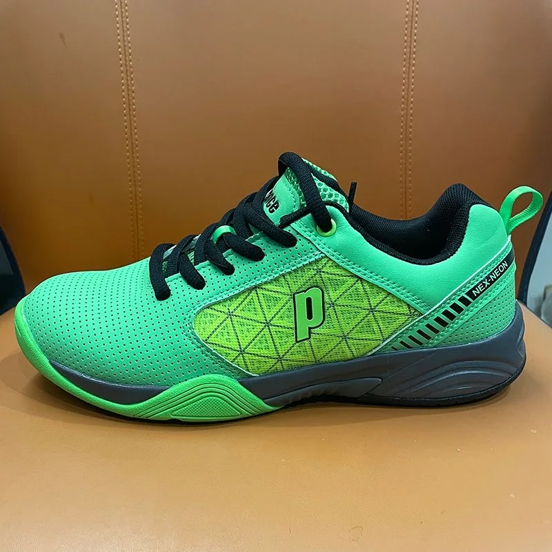 

Professional Badminton Shoes Mens Grey Green Tennis Shoes Men Non-Slip Indoor Court Shoe Top Quality Gym Training Shoe Man