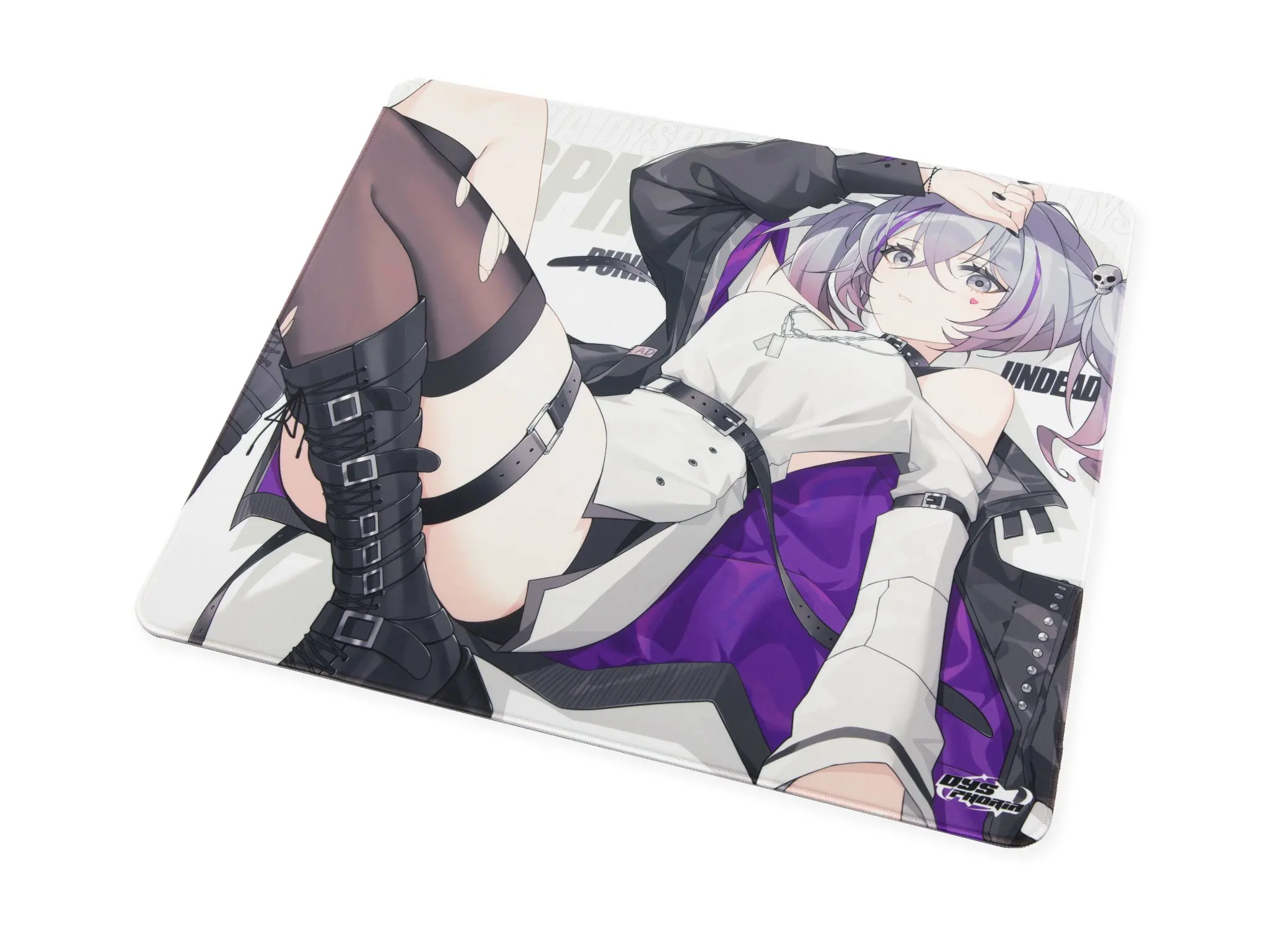 PAN Esports Dysphoria PUNK NANA Glass Gaming Mousepad  FPS Both Speed And Smoothness Mouse Pad For TTK APEX CSGO PC Accessories