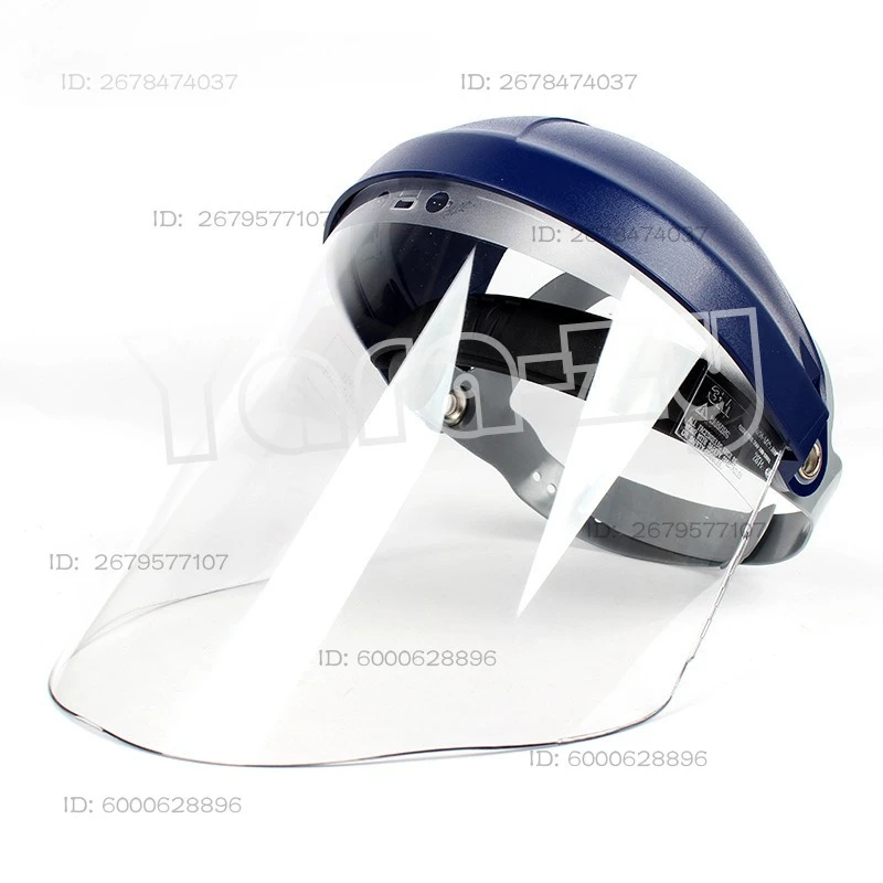 قناع واقٍ مضاد للصدمات، مضاد للرذاذ، شاشة واقية مقاومة للأحماض السائلة والقلويات المضادة للكيميائية #1