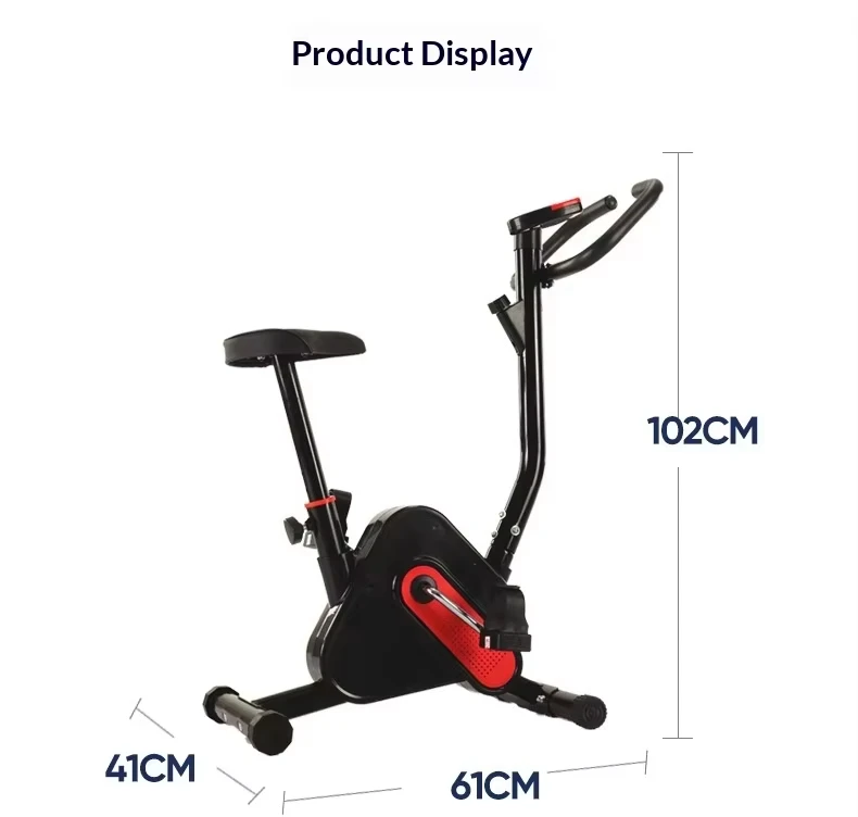 Household fixed exercise bike indoor riding spinning bike, adjustable resistance, suitable for quiet aerobic exercise training