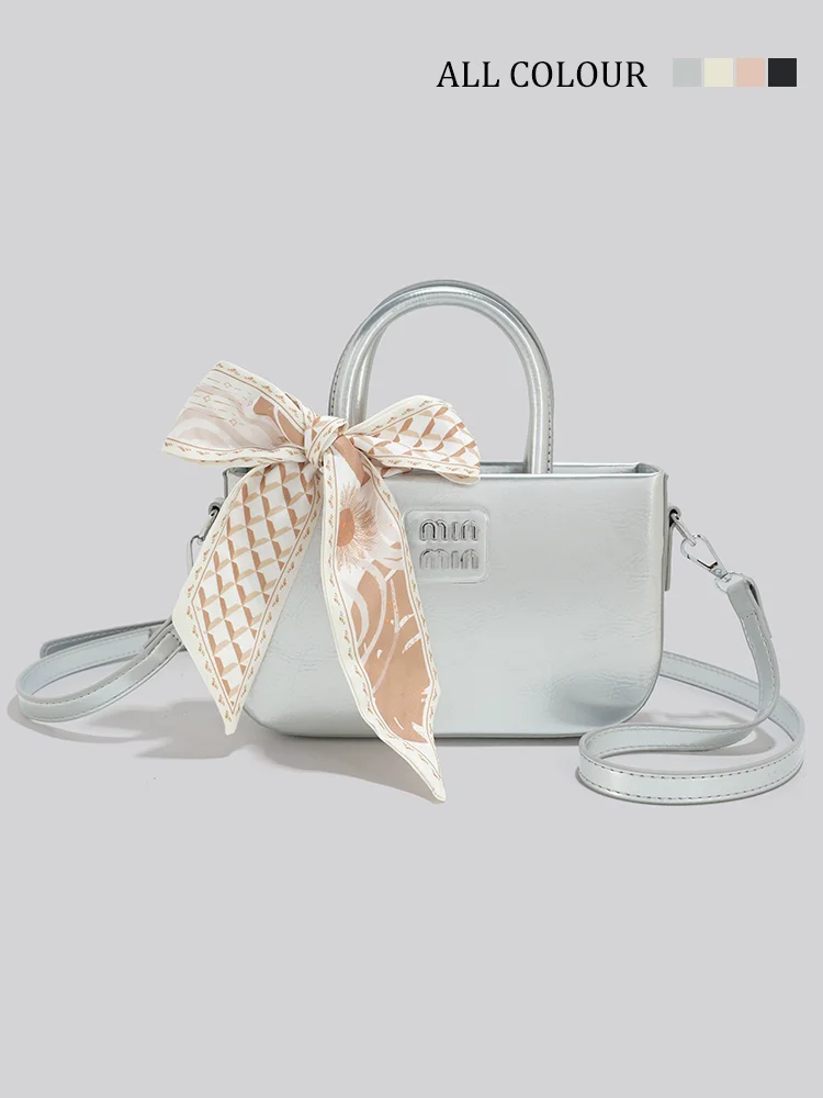 

Trendy New 2025 Hologram Laser Silver Handbags and Purses Ladies Luxury Brand Leather Mini Satchels Purse Shoulder Bags Women