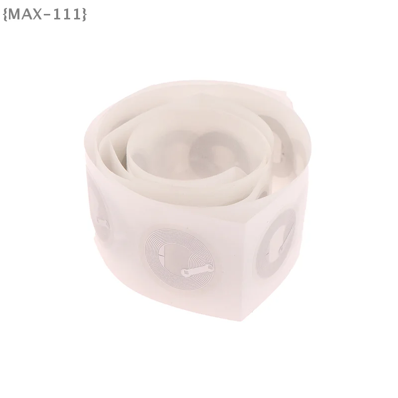 

【F2-MAX111】10Pcs Clear NFC NTAG 213 Sticker Tags - ISO14443A 13.56MHz RFID Labels Compatible with All NFC Phones