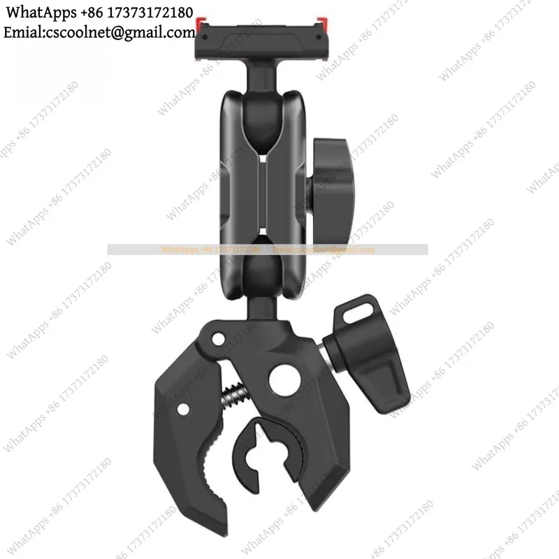 Motorcycle Handlebar Camera Mount Clamp Bracket For GoPro DJI Action Camera