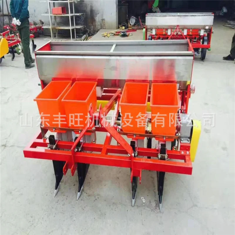

4 Row Energy Saving Peanut Planter Home Farm Use Crop Mulching Cultivation Equipment All In One Machine For Planting Mulching Fe
