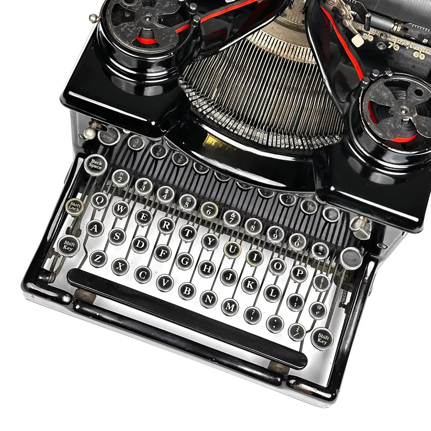 Mechanical English typewriter 1920s normal use antique collection retro literary birthday gift