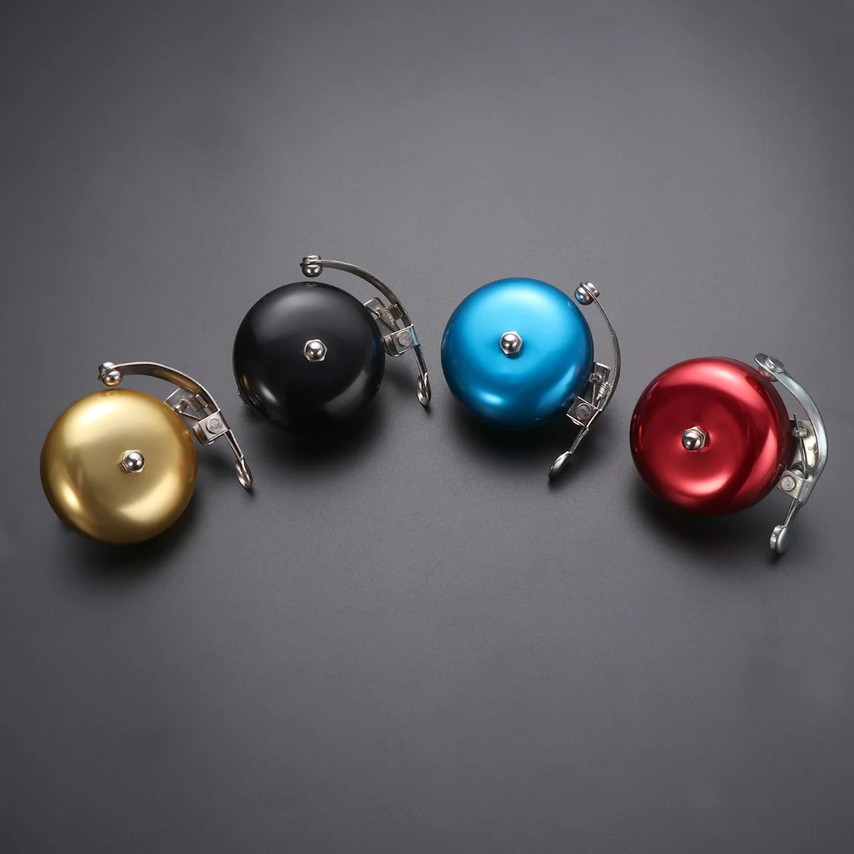 

Bike Aluminum Alloy Mountain Bike Bell Large Cycling Safety Bell For Women Boys Girls Compatible With Standard Handlebars Red