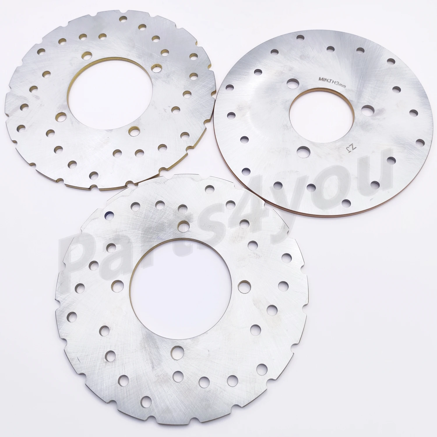 Front Rear Brake Disc Kit for Linhai 200 T3b 260 300 E2 22226 22247