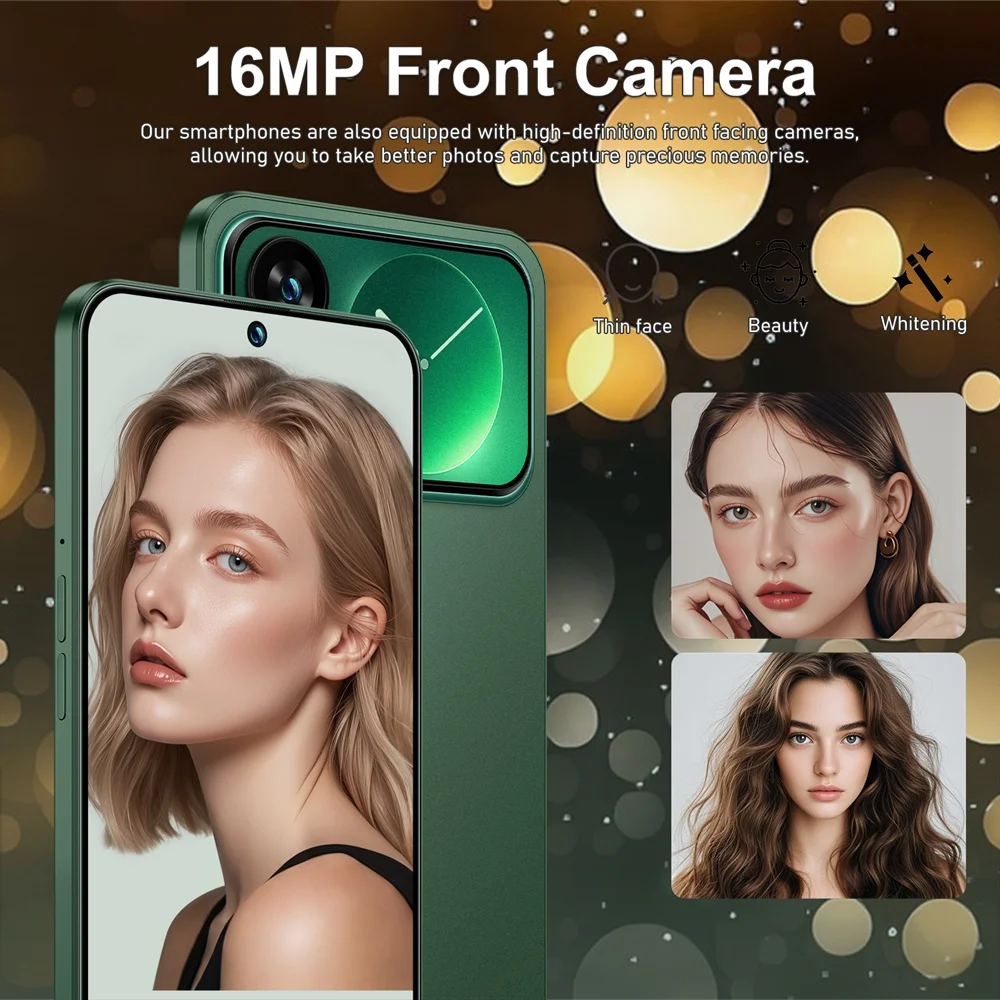 Teléfono Inteligente CHOTOG para 18 Pro Max, Teléfonos Móviles Inteligentes con 22G+2TB, Android Desbloqueado, Batería de 7800mAh, Pantalla Completa HD de 7.3 Pulgadas, Teléfono Celular Económico 4G 5G con Doble Tarjeta SIM, Cámara de 48MP+16MP, Reconocimiento Facial
