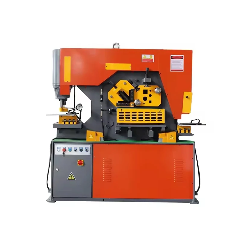 آلة قص الحديد والقص الهيدروليكية المدمجة باستخدام الحاسب الآلي متعددة الوظائف