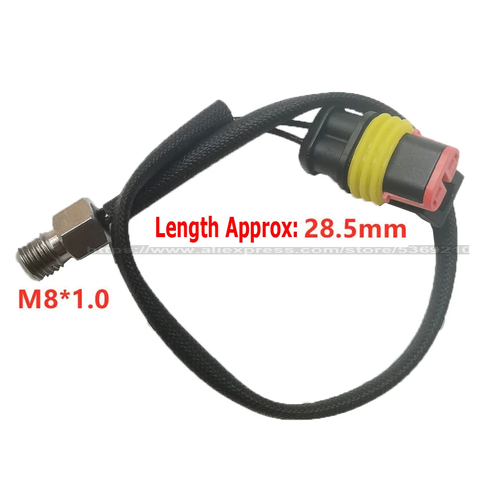 

For Zongshen 110 130 125 150 175 200cc Air Cooling Engine EFI Cylinder Head Temperature Sensor M8*1.0