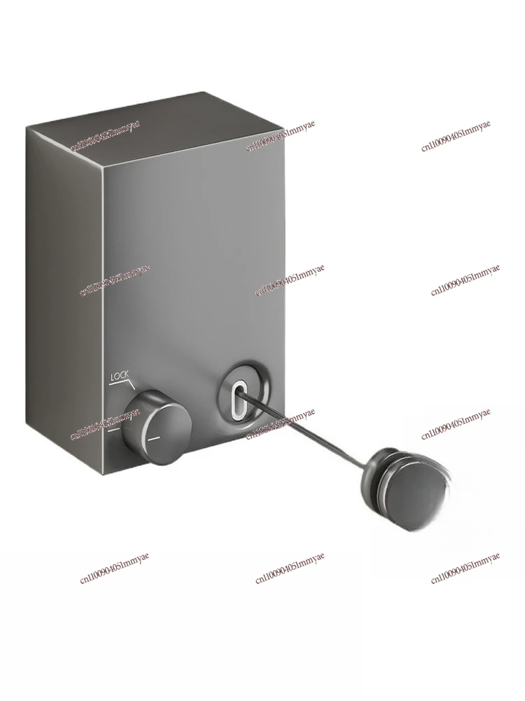 

Invisible clothesline shrink drying clothes artifact indoor free punching
