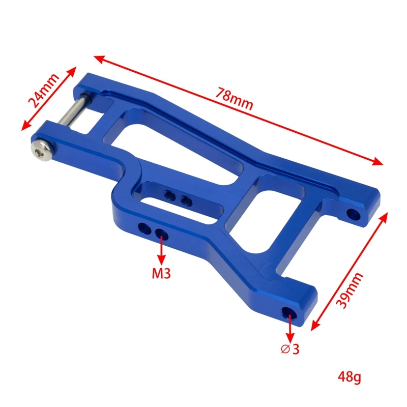 Metalen Voorwielophanging En Tie Bar Voor Traxxas Drag Slash 1967 Chevy C10 1/10 RC Drag Truck Upgrades Onderdelen