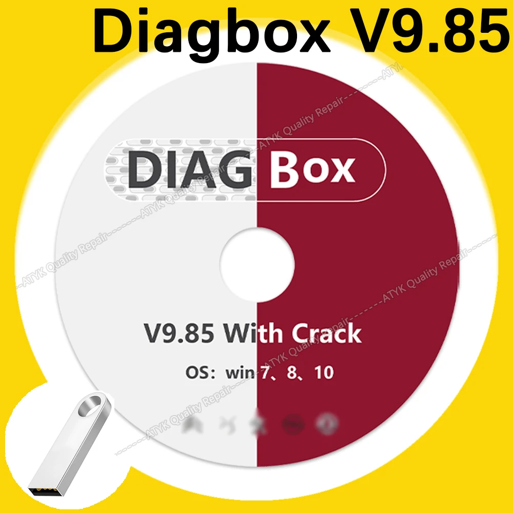 

Diagbox V9.85 With crack PP2000 software Diagnose Adaptation obd2 scanner Repair tools diagnostic pour voiture diagbox 9.85 cars