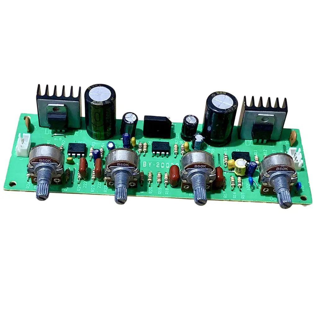 NE4558 Preamplifier Control Board HIFI Board Module with 4 Buttons