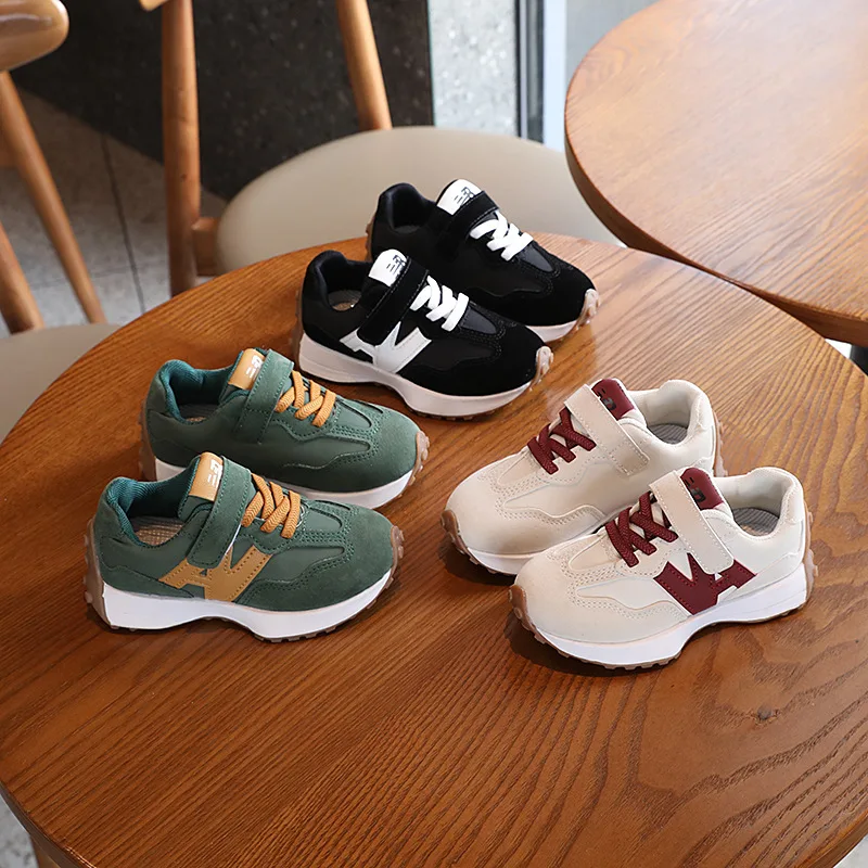 Children Sneakers Boys Girls Casual Shoes Soft Bottom Non-slip Breathable Mesh Running Shoes Kid Riding Comfortable Sports Shoes