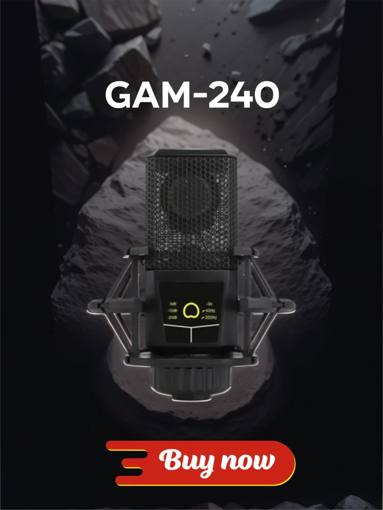 GAM-240 ميكروفون مكثف أحادي الاتجاه لتسجيل الصوت ومكثف ديناميكي وميكروفون الاستوديو #1