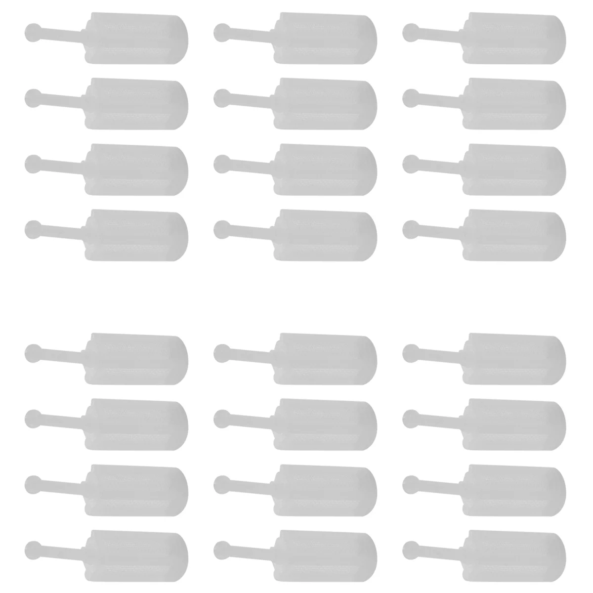 24 Stuks Universele Zwaartekracht Spuitpistoolfilters Fijn Gaas, Wegwerp Zwaartekracht Toevoer Spuitpistool Verfzeef